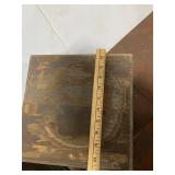 Elegant Pair of Vintage Wooden Display Pedestal Stands