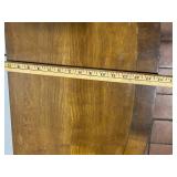 Heritage Demilune Console Table Vintage Wooden Entryway Furniture