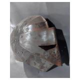 Medieval Style Iron Helmet with Riveted Construction