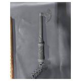 Intricate Decorative Battle Axe Cap Gun with Chain Attachment