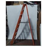 Fiberglass Step Ladder - Heavy Duty Construction
