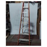 Fiberglass Step Ladder - Heavy Duty Construction