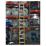 Werner GlideSafe 24ft Professional Ladder Load Capacity 300 lbs