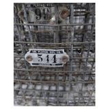 Vintage Wire Locker Storage Baskets - AM Playgr Dev Co - Set of 5