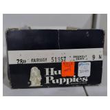 Vintage Hush Puppies Suede Shoes 9N Friendly Fawn