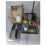 Vintage Seed Spreader & Retro Kitchen Tools