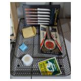 Vintage Seed Spreader & Retro Kitchen Tools