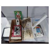 Vintage Paper Ephemera Collection: Brochures, Maps, Certificates & More