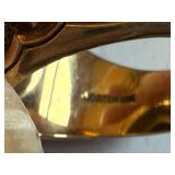 Vintage College of St. Thomas 10K Gold Class Ring with Blue Stone, 13.8g