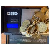 Vintage Hong Kong Ten Cents Coin Bracelet 1949-1950s