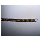 Vintage Gold Tone Metal Chain Bracelet 26.4g