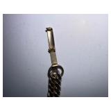 Vintage Gold Tone Metal Chain Bracelet 26.4g