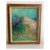 Mountain Ash Berries Oil Painting by Adolph A. Toftey