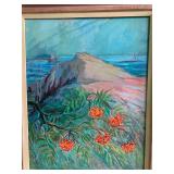 Mountain Ash Berries Oil Painting by Adolph A. Toftey