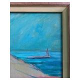 Mountain Ash Berries Oil Painting by Adolph A. Toftey