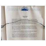 North Shore Anna Hess Framed Wolf Art Painting in Forest Scene