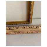 Framed Dancing Couple Artwork in Gold Frame