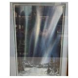 Grand Marais MN Aurora Borealis Framed Artwork by Steve Byers