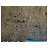 Balinese Wood Carving Sculpture