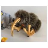 Steiff Snuffy, Kiwi, and Robby Plush Set