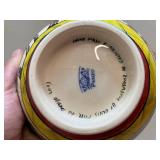 Hand-Painted African Ceramic Bowl Set - Artistic Collection