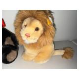 Steiff Plush Toys: Panda and Lion Set