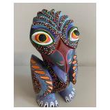 Handcrafted Mexican Alebrije Sculpture - Vibrant Colors