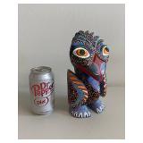 Handcrafted Mexican Alebrije Sculpture - Vibrant Colors