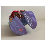 Handcrafted Mexican Alebrije Sculpture - Vibrant Colors