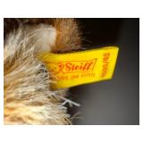 Vintage Steiff Collie and Pekinese Plush Toys Set