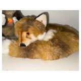 Steiff Plush Raccoon & Fox Collectibles