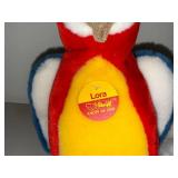 Steiff Plush Parrot & Swan Set - Collectible Original