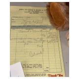 Steiff Harrods Musical Clown Bear & Mini Bear