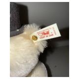 Steiff Christmas Plush Set: Santa, Snowman, Reindeer