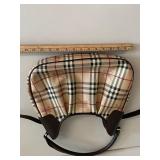 Burberry Shoulder Bag - Iconic Check Pattern Made in Italy