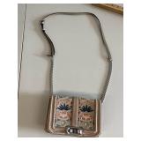Rebecca Minkoff Embroidered Floral Crossbody Chain Bag