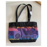 GreatBags Maple Leather Co. Tote Bag - New, Abstract Design
