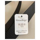 GreatBags Maple Leather Co. Tote Bag - New, Abstract Design