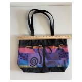 GreatBags Maple Leather Co. Tote Bag - New, Abstract Design