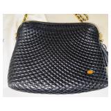 Bally Quilted Leather Handbag