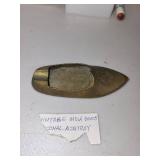 Vintage 1940s Coin Dispenser, Brass Ashtray, U.S. Marine Corps Card Case, and Accessories