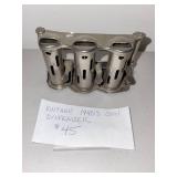 Vintage 1940s Coin Dispenser, Brass Ashtray, U.S. Marine Corps Card Case, and Accessories