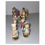 Collection of Hummel and Goebel Porcelain Figurines