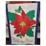 Set of 5 Religious Decorative Fabric Banners with Christian Themes