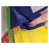 Set of 5 Religious Decorative Fabric Banners with Christian Themes