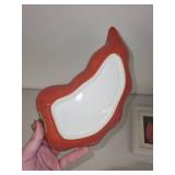 Assorted Decorative Fish Platter, Pepper Dish, Art Tile, and Framed Artwork
