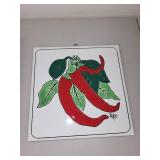 Assorted Decorative Fish Platter, Pepper Dish, Art Tile, and Framed Artwork