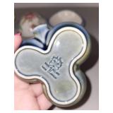 Set of 5 Decorative Trinket and Jewelry Boxes Including Wedgwood and Irish Belleek