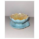 Vintage Porcelain Creamer and Floral Pottery Set - Mitteleich Bavaria, Hand-Painted Pitcher, Royal Winton Dish