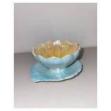 Vintage Porcelain Creamer and Floral Pottery Set - Mitteleich Bavaria, Hand-Painted Pitcher, Royal Winton Dish